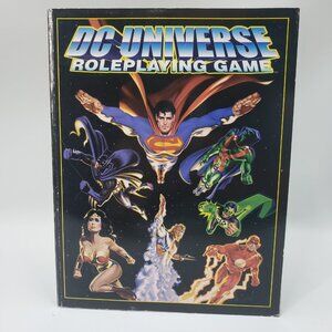 DC Universe Roleplaying Game Sourcebook 1999 West End Games RPG